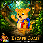 Cute Jungle Tiger Escape Games4King