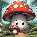 Cute Mushroom Escape Games4King