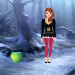 Dark Forest Girl Escape BigEscapeGames