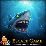 Dark Ocean Shark Escape Games4King