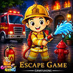 Dedicated Firefighter Escape Games4King
