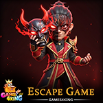 Demon Mask Performer Escape Games4King