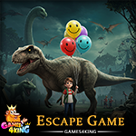 Dino Balloon Boy Escape Games4King