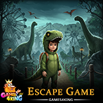 Dino Costume Boy Escape Games4King
