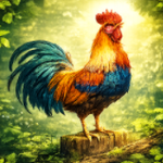 Discover Feather Friend Indigo 8BGames