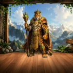 Discover Striped King Naro 8BGames
