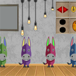 Donkey Dilemma Find The Dressed Donkey 8BGames