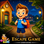 Energetic School Boy Escape Games4King