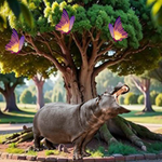 Escape From Hippopotamus Forest BigEscapeGames