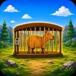 Escape Of The Caged Capybara Games2Jolly