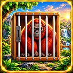 Escape Of The Caged Red Orangutan Games2Jolly
