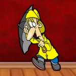 Escape Rainy Day Girl 8BGames