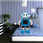 Escape The Modern Living House HiddenOGames