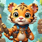 Explorer Tiger Rescue Games4King