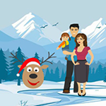 Family Escape From Christmas Jungle WowEscape