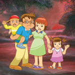 Family Escaped Enchanted Forest Games2Rule