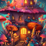 Fantasy Mushroom Land Escape BigEscapeGames