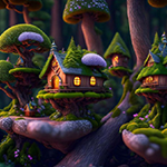 Fantasy Mushroom Street Escape Games2Rule
