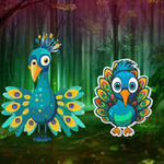 Fantasy Peacock Family Escape WowEscape