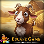 Farm House Brown Goat Escape Games4King