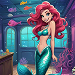 Fashionable Mermaid Escape Games4King