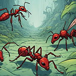 Fast Red Ant Escape Games4King
