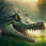 Father Daughter Escape From Crocodile Land BigEscapeGames