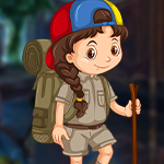 Fearless Lovely Girl Escape Games4King
