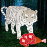 Feed The Hungry White Tiger BigEscapeGames