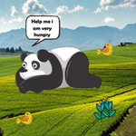 Feed The Starving Panda BigEscapeGames
