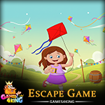 Festival Kite Girl Escape Games4King
