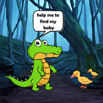 Find Crocodile Baby Games2Rule