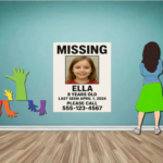 Find Ellas Missing Poster Escape 8BGames