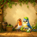 Find Forest Bird Robin And Kiki 8BGames