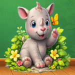 Find Little Rhino Rolo 8BGames
