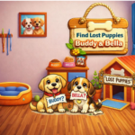 Find Lost Puppies Buddy And Bella 8BGames