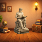 Find Reading Statue Milo 8BGames