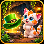 Find The Cat Lucky Hat Games2Jolly