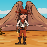 Find The Cowgirl Map Games2Jolly