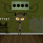 Find The Curious Freaky Cat 8BGames