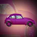 Find The Pink Color Car Key Games2Jolly
