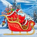 Find The Santa Sleigh BigEscapeGames