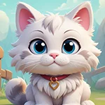 Fluffy Cat Rescue Games4King