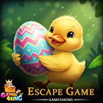 Fluffy Duckling Rescue Games4King