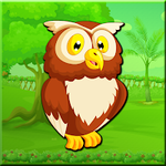 Forest Great Horned Owl Escape Games2Jolly