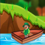 Forest Officer Boat Escape Games2Jolly