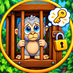 Free The Captured Monkey Games2Jolly