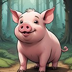 Friendly Pig Rescue Games4King