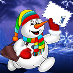 Frost Snowman Escape Games4King