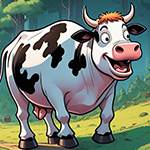 Fun Loving Cow Escape Games4King